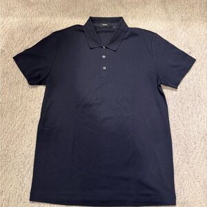 Theory Dark Blue Polo Shirt